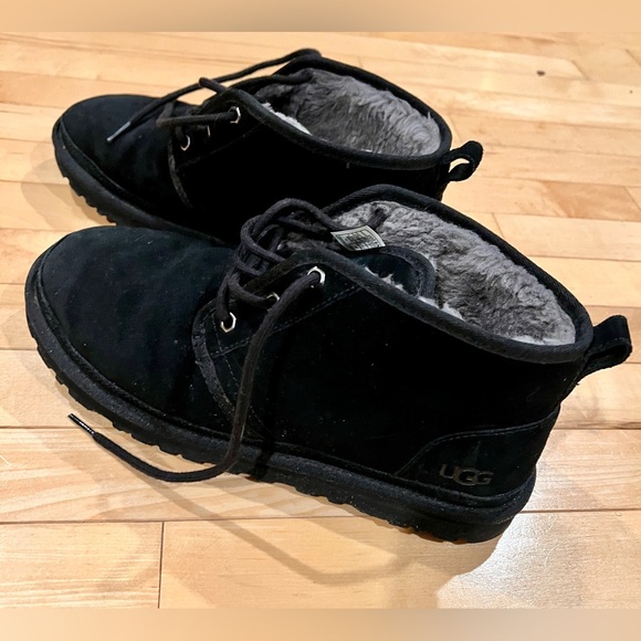 UGG Men's Neumel Boot Black Size 11 - Picture 7 of 9